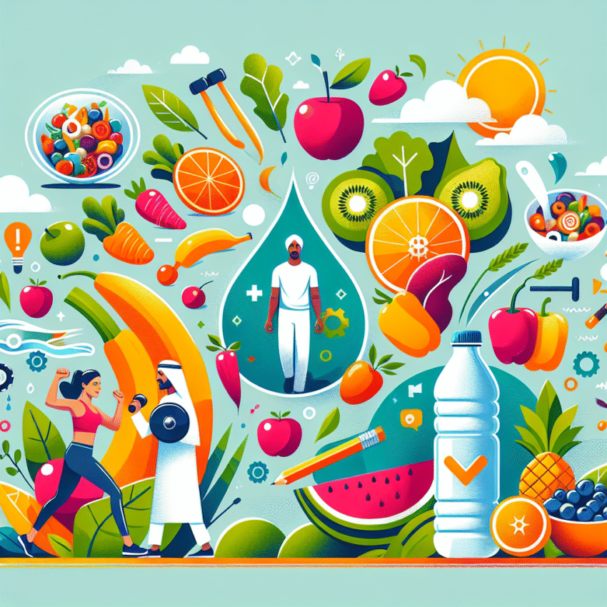 Membangun Kebiasaan Sehat Lewat Gambar Pola Hidup Sehat