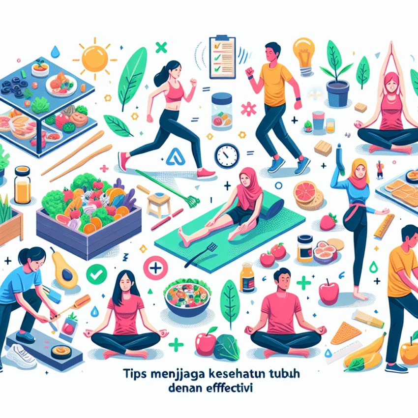 Tips Menjaga Kesehatan Tubuh dengan Efektif