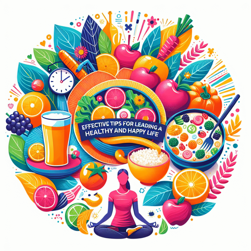 Tips Ampuh untuk Menjalani Hidup Sehat dan Bahagia